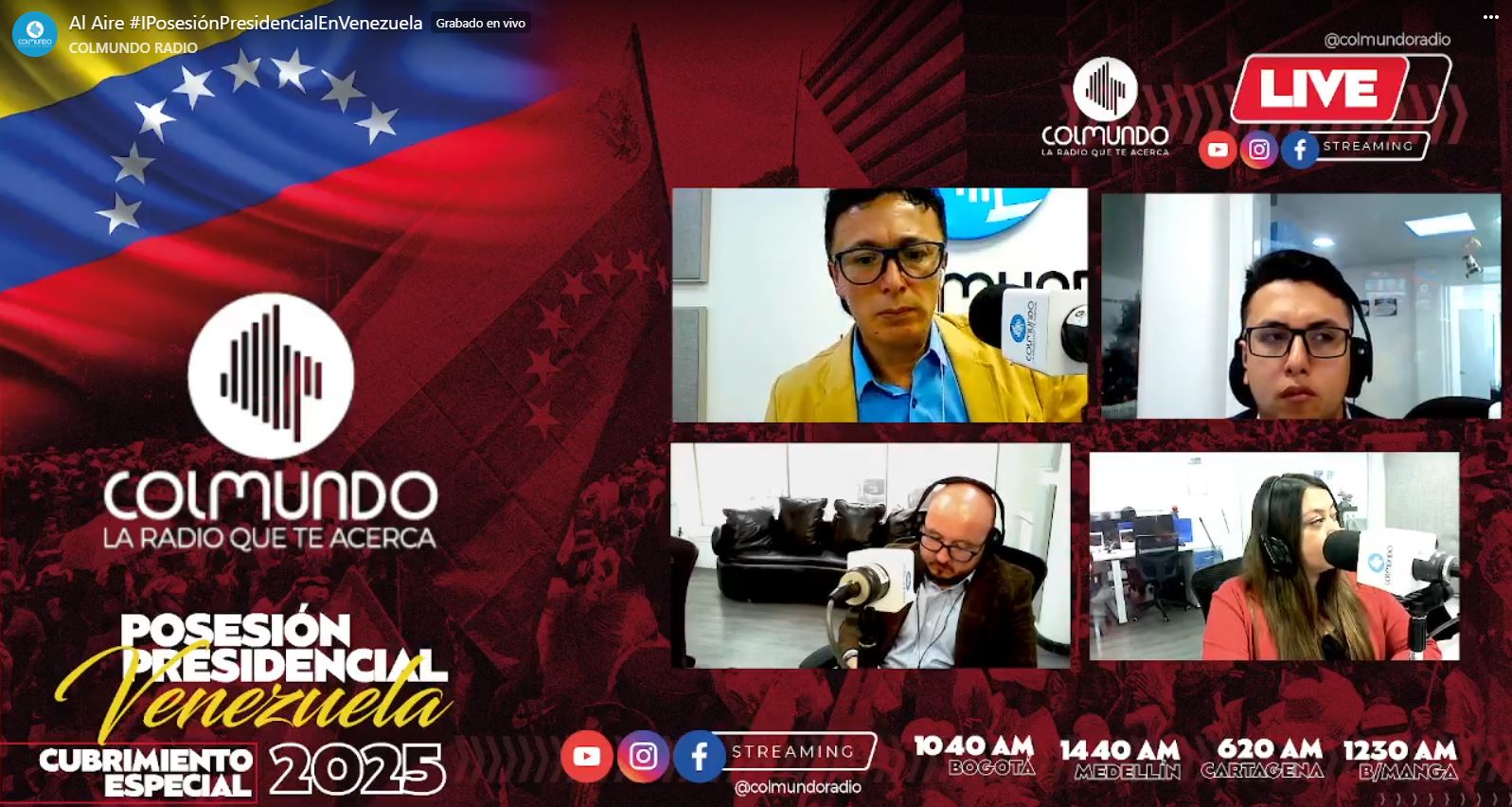 Imagen entrevista en Colmundo Radio