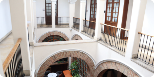 Edificios Sede Claustro Vista interna