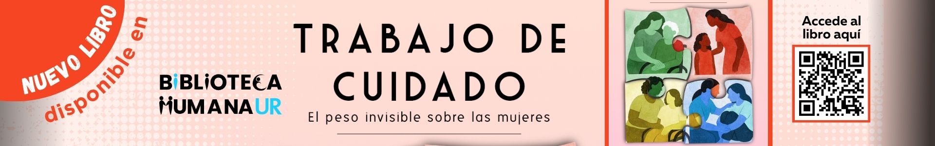 Banner lanzamiento libro Trabajo de Cuidado
