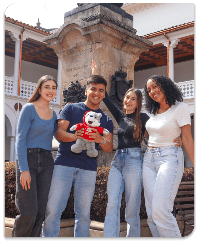 Estudiantes de la Universidad del Rosario