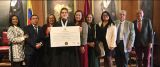 “Con inmenso orgullo y gratitud recibo el título como la primera enfermera graduada del programa de Enfermería de la Universidad del Rosario”, Eliana Briñez Botero